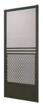 Safeguard screen door