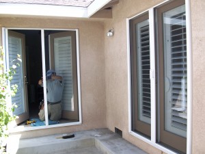 Disappearing Screen Doors installed in Mission Hills