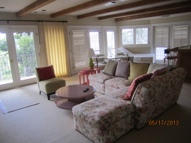 Outswinging Swinging Screen Doors installed in one of the Guest Rooms