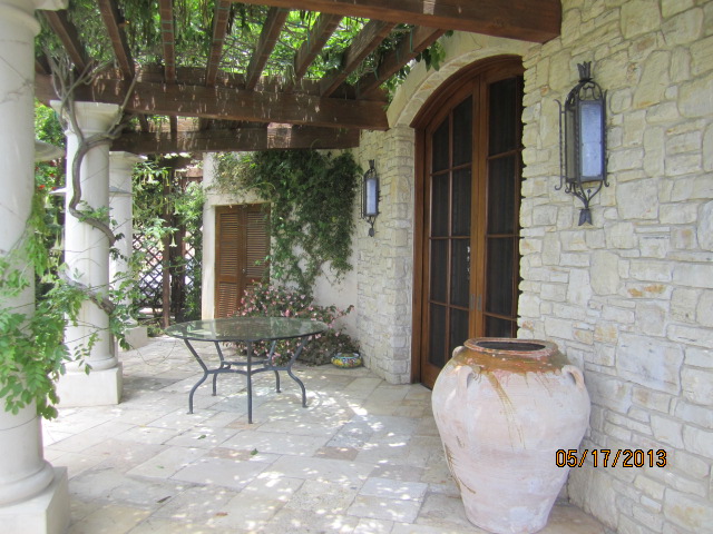 Double Doors French Doors interior Retractable Screen Doors in Main Guest House