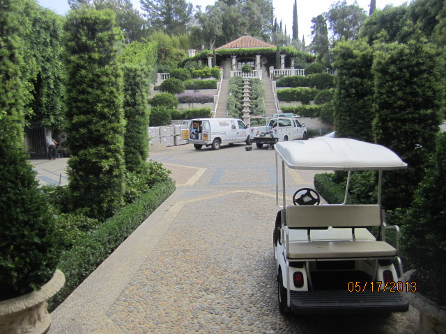 Interior Window Screens in Main Guest House in Back of Main House