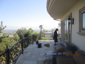 Sherman Oaks French Screen Door installation