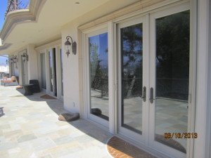 Double Set French Screen Doors installed in Sherman Oaks