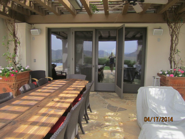 Ma;ibu Double set of french doors in Malibu