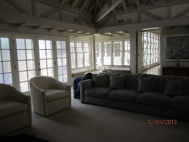 Screens in master Bedroom installed in home in Sherman Oaks