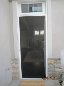 Open Retractable Screen Doors in Encino