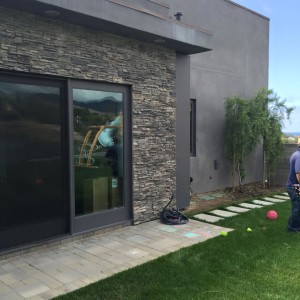 Retractable Screen Doors installed in Malibu Home