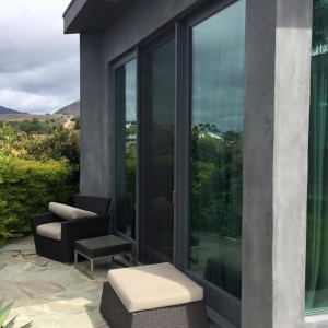 Retractable Screen Doors installed in Malibu Home