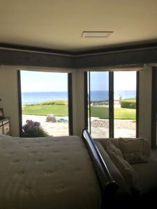 Cliffside, Malibu installation of Retractable Screen Doors