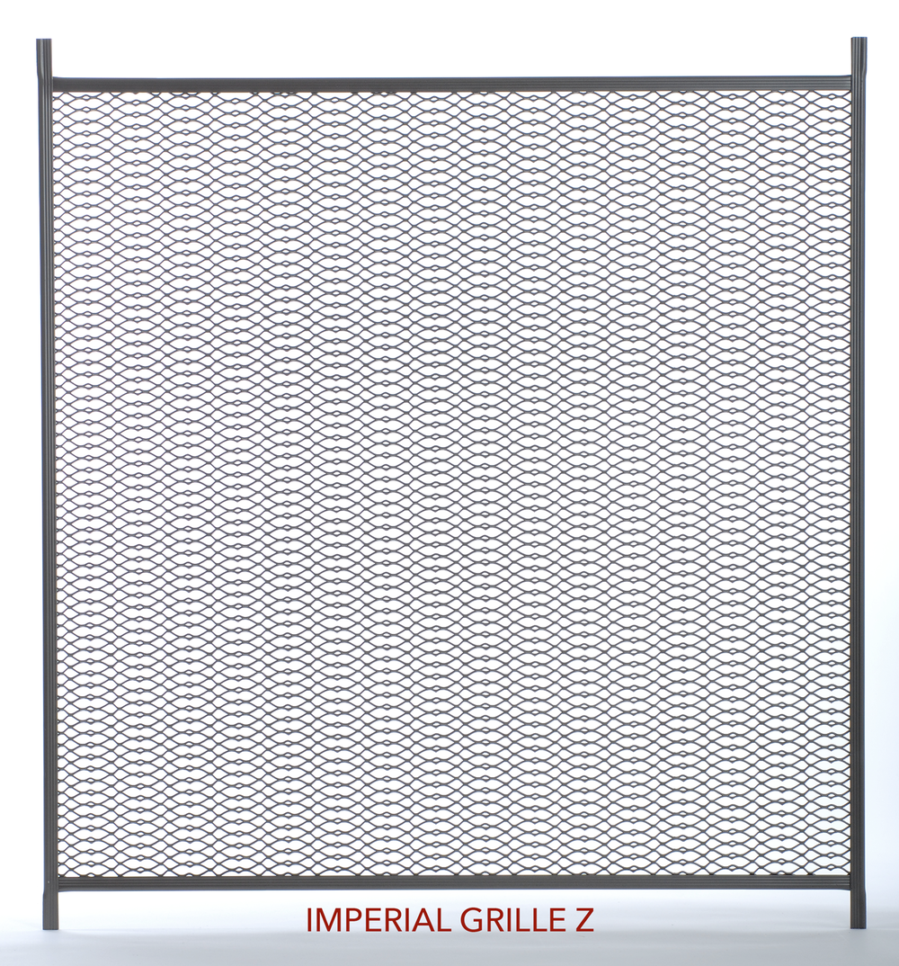Protective Door Grilles. Bronze Imperial Grille