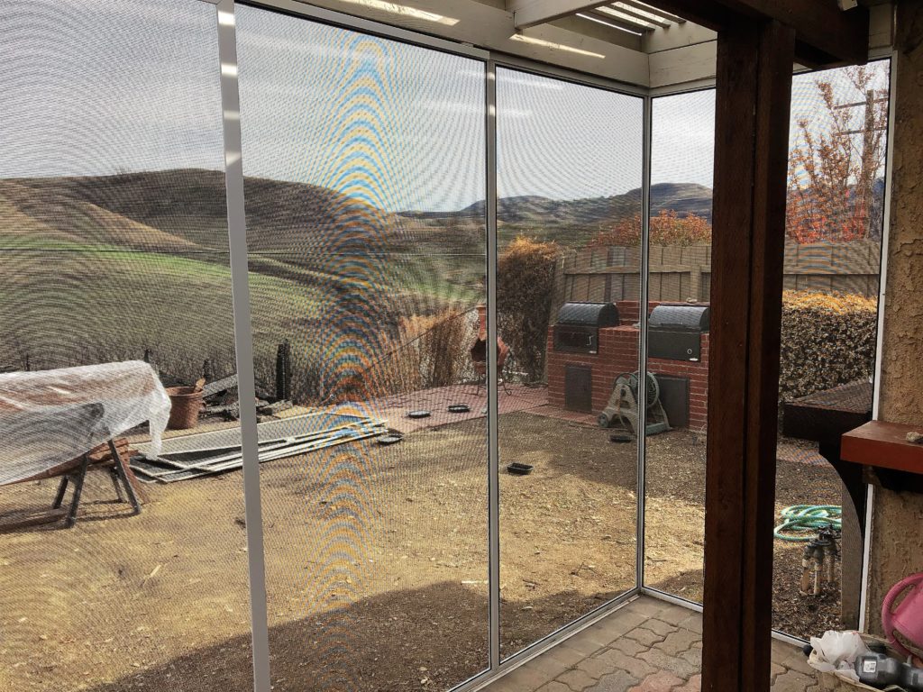 After Fire Damage Restoration 2 | Screen Doors & Window Screens