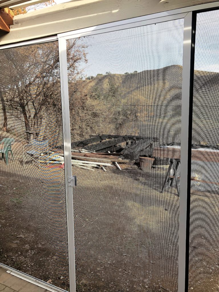 After Fire Damage Restoration | Screen Doors & Window Screens