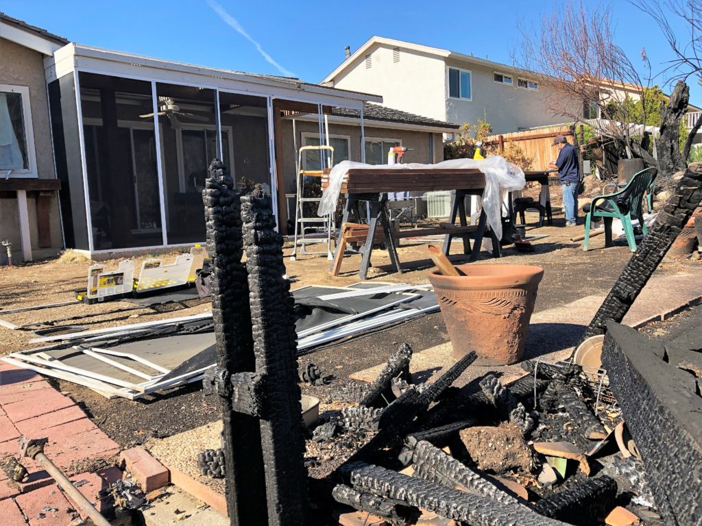 Fire Damage Restoration (14) | Screen Doors & Window Screens