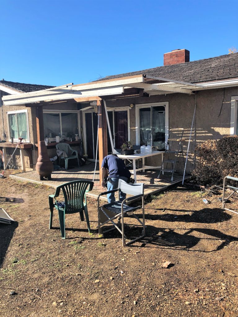 Restoration of Fire Damage 5 | Screen Doors & Window Screens