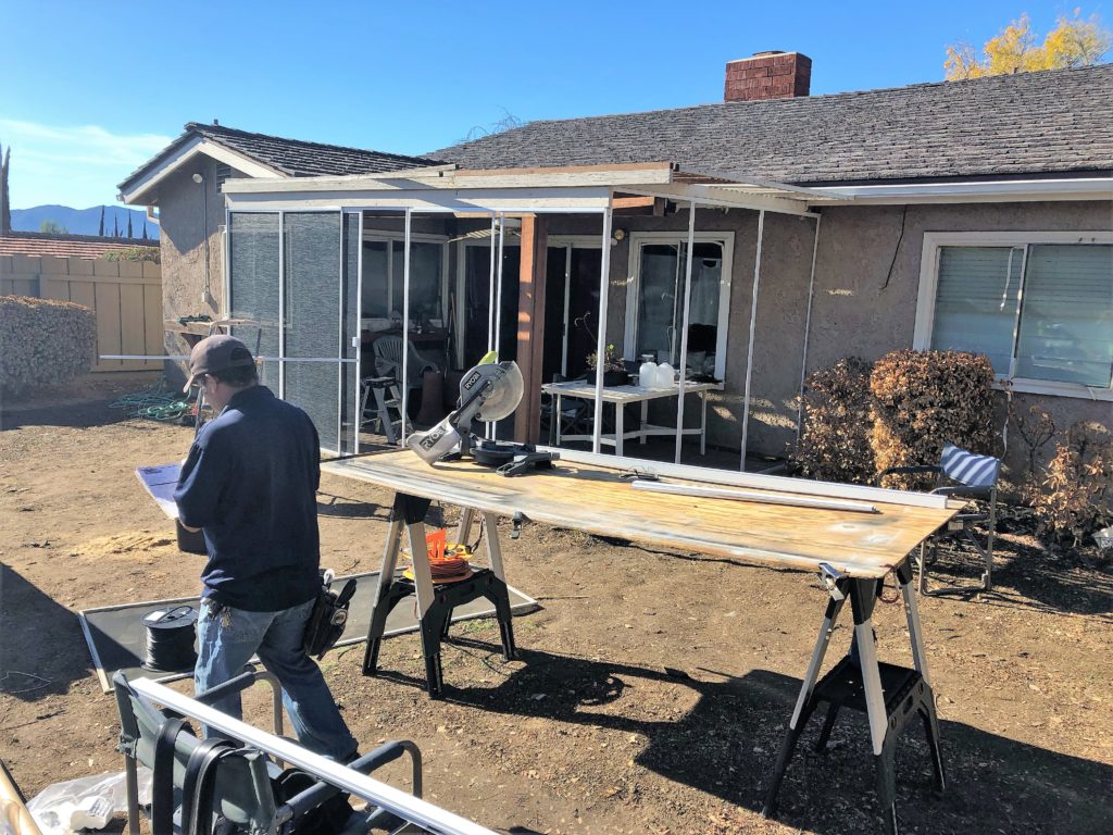 Restoration of Fire Damage 8 | Screen Doors & Window Screens