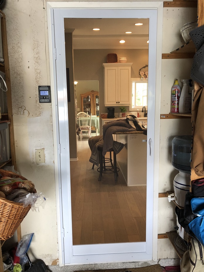 Swinging Front Screen Door